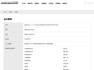(株)ユニバァサル設計(日本、〒332-0012埼玉県川口市本町4丁目13−3)