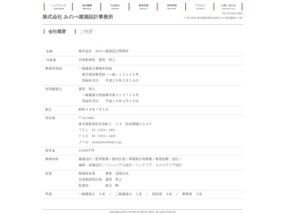 ランキング第8位はクチコミ数「0件」、評価「0.00」で「（株）みのべ建築設計事務所」