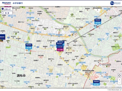 みずほ銀行ATMコーナー 国領駅前出張所(日本、〒182-0022東京都調布市国領町3丁目11−7)