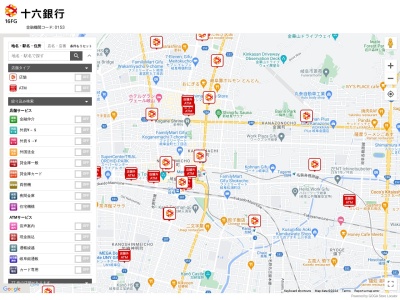 十六銀行ポートウォークみなと(日本、〒455-8610愛知県名古屋市港区当知2−1501)
