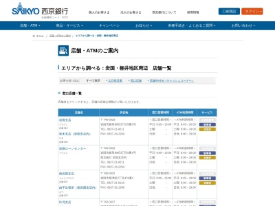 西京銀行ATM アルク玖珂店(日本、〒742-0344山口県岩国市玖珂町1014)