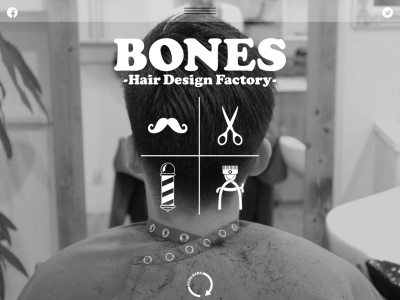 BONES -Hair Design Factory-(日本、〒041-0812北海道函館市昭和3丁目30−31)