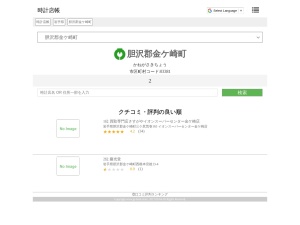 時計店