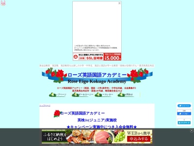 ローズ 英語国語アカデミー(日本、〒899-7102鹿児島県志布志市志布志町帖6617−44)