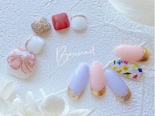 ボネール(nail & eyelash Bounail)(東京都港区芝5-29-2 SANZENビル 6F)