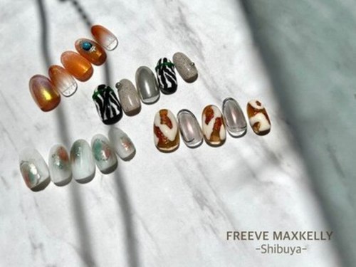 ネイル フリーヴマックスケリー 東京渋谷(FREEVE MAXKELLY)(東京都渋谷区道玄坂2-28-4井門ビル2F(3階受付))