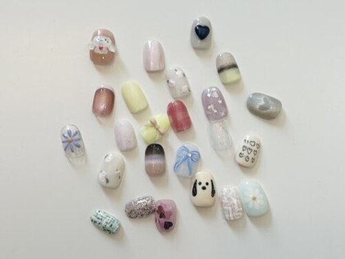 ハヌルネイル(haneul nail)(東京都練馬区東大泉3-16-7 菊入ビル2F 美容室NARU HAIR内)