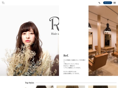 リフ アイラッシュ(Ref.)(東京都葛飾区亀有5-19-5 ラフィネ石蔵1F)