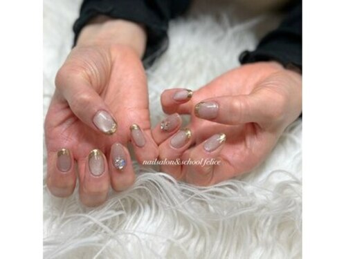 フェリーチェ(nail salon&school felice)(東京都江戸川区瑞江2-5-20 第3ポーエルビル301号室)