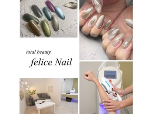 フェリーチェネイル(felice Nail)(愛知県名古屋市中川区富田町千音寺仏供田2955-1 ヨコエビル2F)