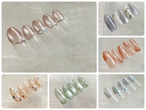 ネイルサロン イントゥ(into_)(大阪府大阪市中央区本町4―8―9 RE022 505)