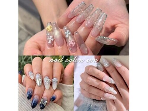 ネイルサロン ソウ 心斎橋店(Nail Salon Sou)(大阪府大阪市中央区西心斎橋1-13-5 心斎橋ニューきよみビル9F)