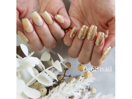フルール ネイル(fleur nail)(大阪府東大阪市足代3-3-3 shining布施離宮 部屋番号はご来店前にTELにてご確認下さい。)