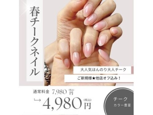 シェリーネイルサロン 姫路店(Cherie Nail salon)(兵庫県姫路市駅前町331番地 ペシュ駅前ビル3 地下1F)