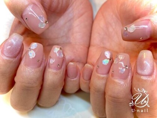 ユーネイル(U-nail)(岡山県岡山市北区磨屋町8-20 エバグリーン磨屋町1F)