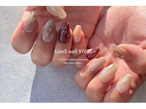 リアンスネイル ヴィヴィッド 岡山店(LianS nail ViViD)(岡山県岡山市南区西市567ー6 ヴィラノーバ105)