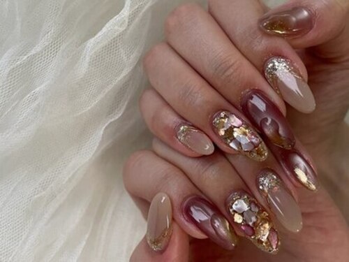 ネイルズ アール(nails R)(岡山県岡山市南区並木町2-16-22 ナミキハイツ1F東号室)