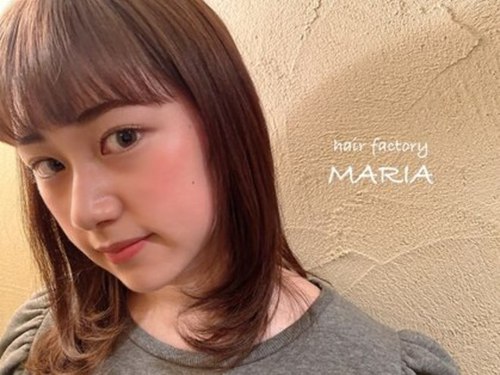 ランキング第1位はクチコミ数「38件」、評価「4.44」で「ヘアファクトリー マリア(hair factory MARIA)」