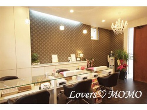 ネイルアンドアイラッシュサロン ラヴァーズモモ(Lovers MOMO)(広島県福山市千田町2-34-26-3)