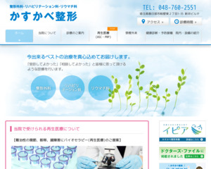 ランキング第87位はクチコミ数「1件」、評価「4.4」で「かすかべ整形」