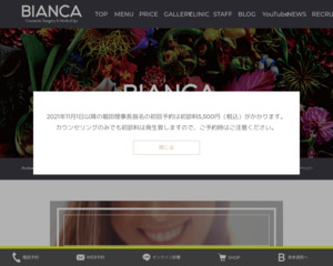 ランキング第91位はクチコミ数「94件」、評価「3.4」で「BIANCA CLINIC」