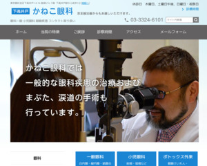 ランキング第6位はクチコミ数「33件」、評価「4.1」で「かねこ眼科」