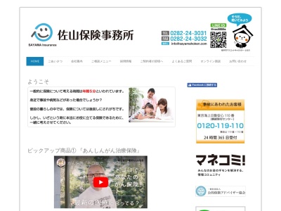 (有)佐山保険事務所(日本、〒328-0045栃木県栃木市湊町2−16)