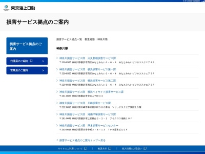 ランキング第5位はクチコミ数「24件」、評価「2.82」で「東京海上日動火災保険（株） 神奈川損害サービス部厚木損害サービスセンター」
