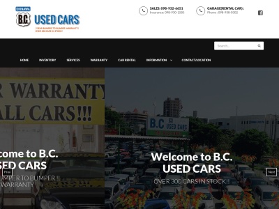 B.C. Used Cars(日本、〒904-0031 沖縄県沖縄市上地4丁目23 上地4-23-42)