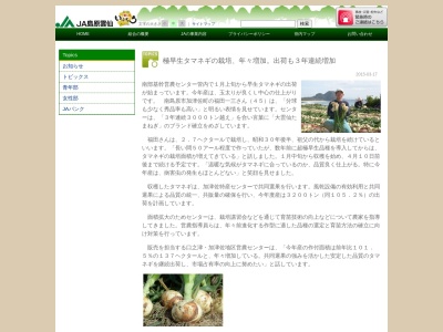 ＪＡ島原雲仙加津佐特産センター(日本、〒859-2604長崎県南島原市加津佐町丙1595)