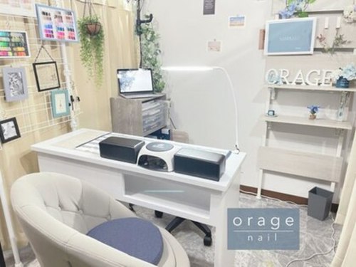 orage nail(北海道札幌市中央区南2条西6-5-3 住友狸小路プラザハウス404号室 シェアネイルサロンKorte内)