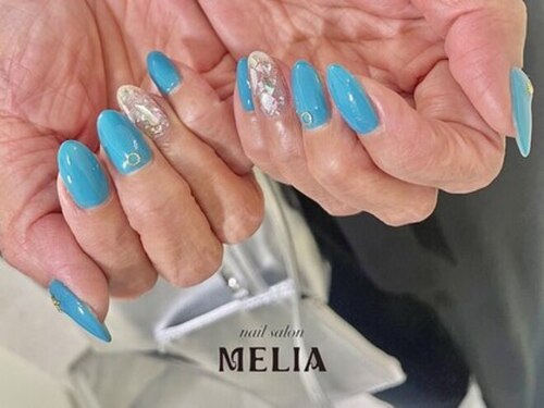 nail salon MELIA(北海道札幌市中央区南1条西5-16 プレジデント松井ビル100 8F 802B share salon No.8)