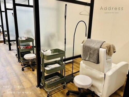 eyelash salon Address【アドレス】札幌店(北海道札幌市中央区南1条西2-1-1 らんたんビル5F)