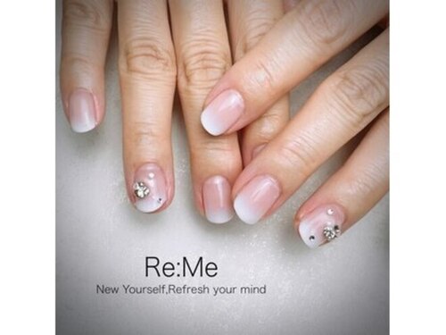 <ネイルケアとナチュラルジェルカラー>Re:Me 札幌店(北海道札幌市中央区北3条西2-1-27 アストリア札幌9F)