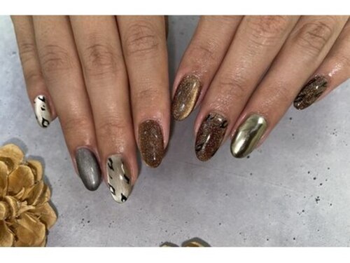 Nails NAZCA【スカルプ長さだし持ち込みアート】 (北海道札幌市中央区南1条西5-16 プレジデント松井ビル100 8F No.8 シェアサロン内 Eブース)