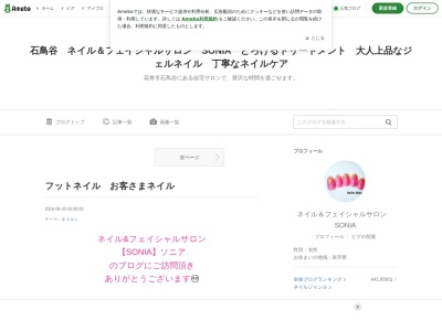 ソニア(SONIA)(岩手県花巻市石鳥谷町好地第5地割74-8)
