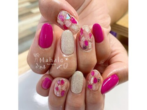 ネイルサロン マハロ(Nail salon Mahalo)(群馬県前橋市大友町1-5-15美容室melotte店内)
