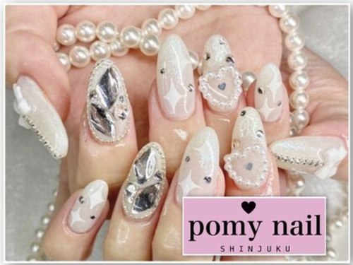 ポミーネイル 新宿西口店(pomy nail)(東京都新宿区西新宿7-10-19西新宿ビル2F)