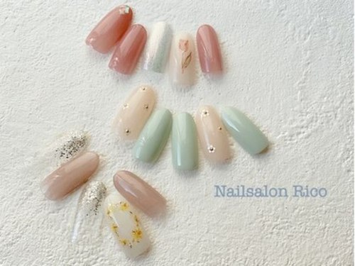 ネイルサロンリコ (Nail salon Rico )のクチコミ・評判とホームページ