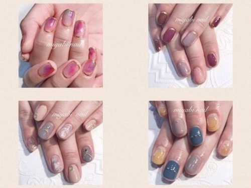 ミヤビネイル(miyabi nail)(東京都豊島区駒込2-8-6森田ビル1F)