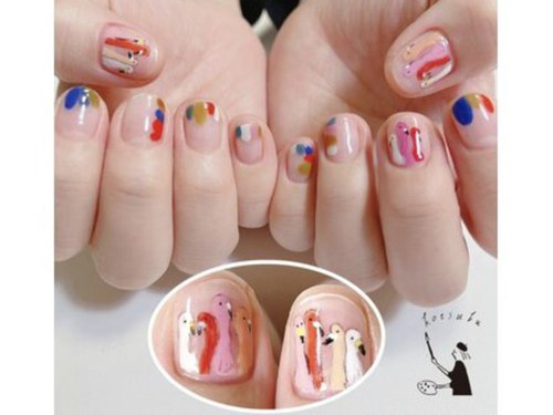 小粒nail(愛知県名古屋市東区葵1-※詳細はご予約後にお伝え致します)