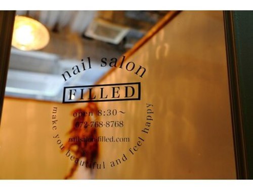 ネイル サロン フィルド(filled)(大阪府池田市菅原町2-14 池田菅原ビル4F)
