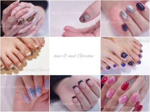 ヘアーアンドネイル ガーデン(hair&nail Garden)(大阪府高槻市古曽部町1-11-20 サポートプラザ1階)