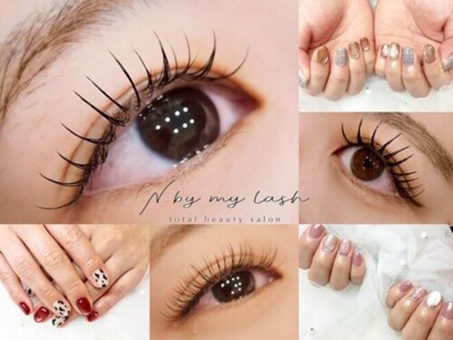 エヌコロン バイマイラッシュ(N:bymylash)(広島県広島市佐伯区楽々園4-14-25 イオンタウン楽々園2F)