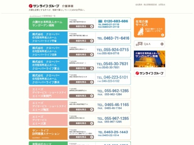 ランキング第5位はクチコミ数「1件」、評価「0.88」で「サン ライフ福祉サービスセンター湘南事業所」