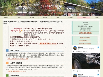 唐沢鉱泉 八ヶ岳秘湯の宿(日本、長野県茅野市豊平4734−132)