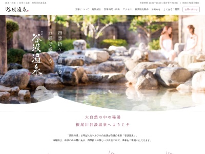 根尾川 谷汲温泉(日本、〒501-1303岐阜県揖斐郡揖斐川町谷汲長瀬)