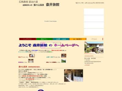 湯の山温泉 森井旅館(日本、〒738-0601広島県広島市佐伯区佐伯区湯来町大字和田464)