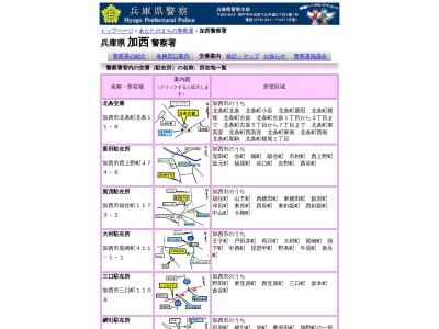 加西警察署上野駐在所(兵庫県加西市上野町286-1)