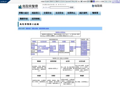 鳥取県警察本部高速道路交通警察隊(鳥取県米子市赤井手962-2)